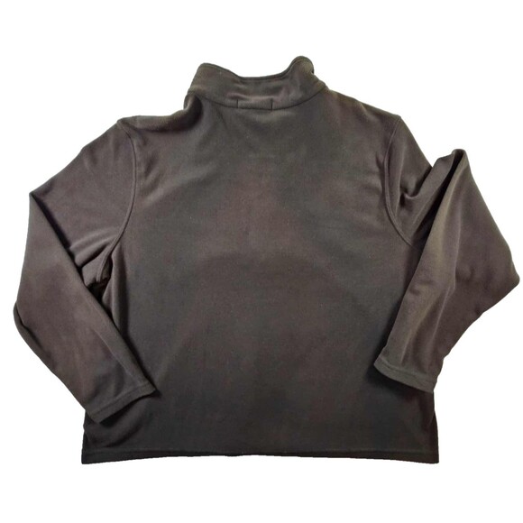 Lauren Ralph Lauren 3X Brown Fleece Pullover Suede Womens Top - Picture 2 of 10